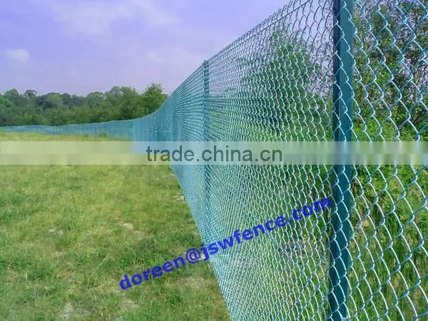 High security chain link fence factory (doreen@jswfence.com)