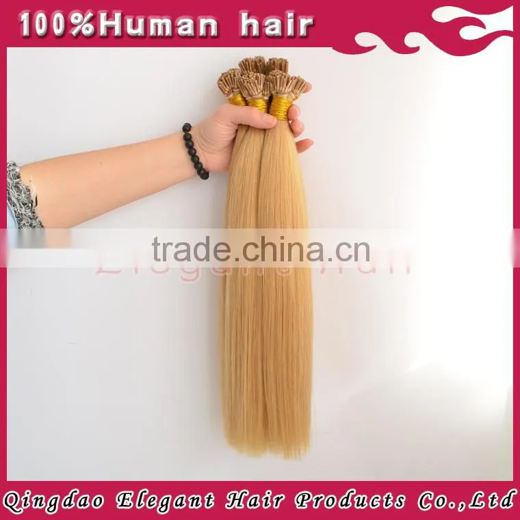 Direct Factory Wholesale Virgin Russian Hair Stick Tip Double Drawn Hair Extension