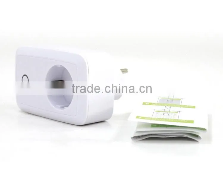 Wholesale CE ROHS 110-240V EU standard smart WIFI power plug socket