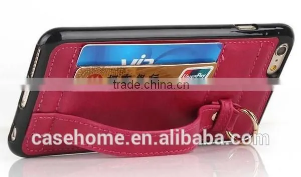 New Design Phone Back Cover for iphone 6s With Hand Strap
