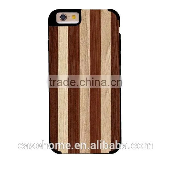 For iphone 6s Real Wood Wooden Hard Back Case