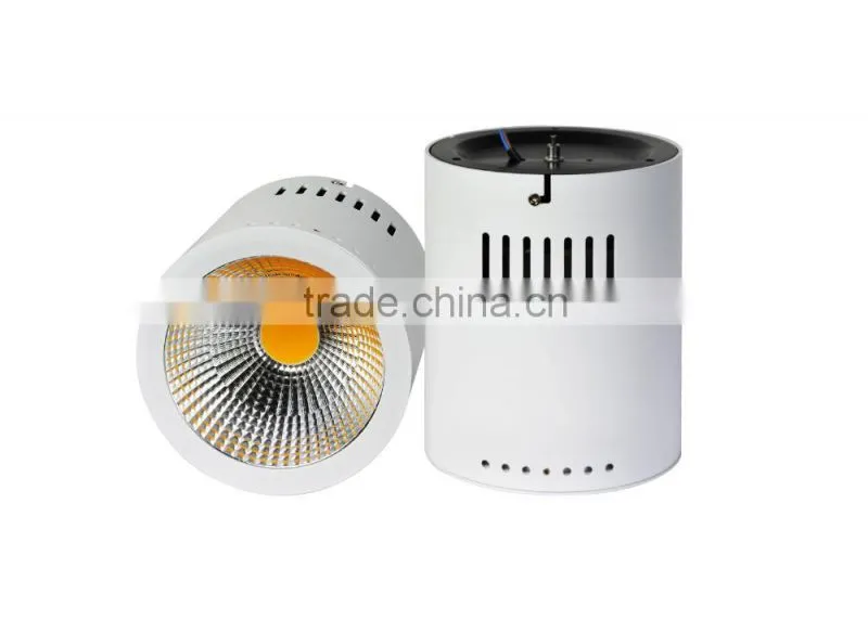 Adjustable 50 w Surface mounted LED cob downlight ra>80