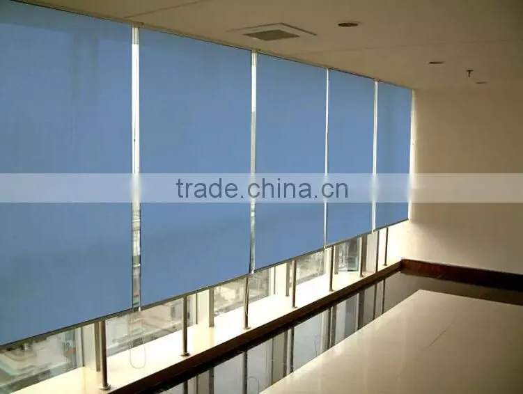 2016 hot sale100% polyester blackout double roller blind curtain