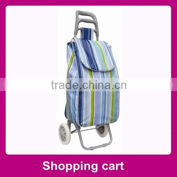 600D oxford supermarket shopping cart with chair