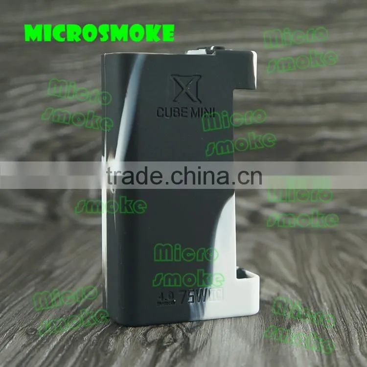Newest product Smoke Xcube Mini 75w tc box mod silicone case/skin/sleeve/sticker/cover/enclosure/decal/wraps in stock