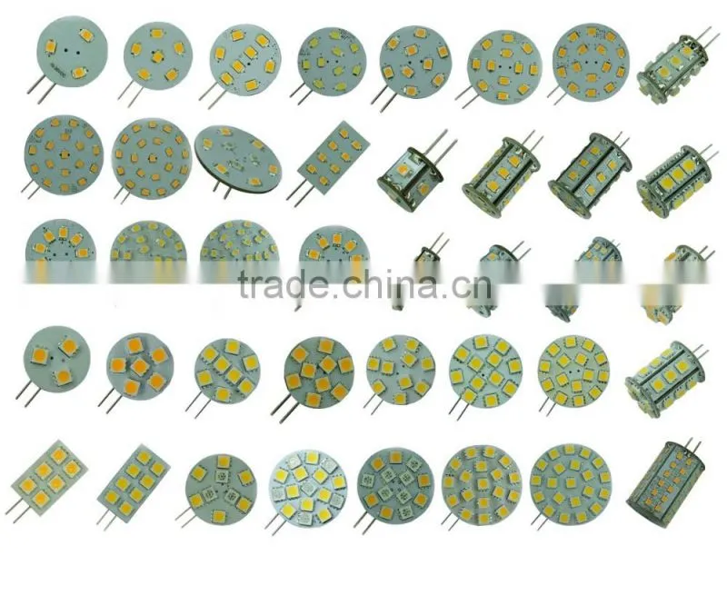 Unidirectional 15leds 2835 back pin G4 LED Spotlights