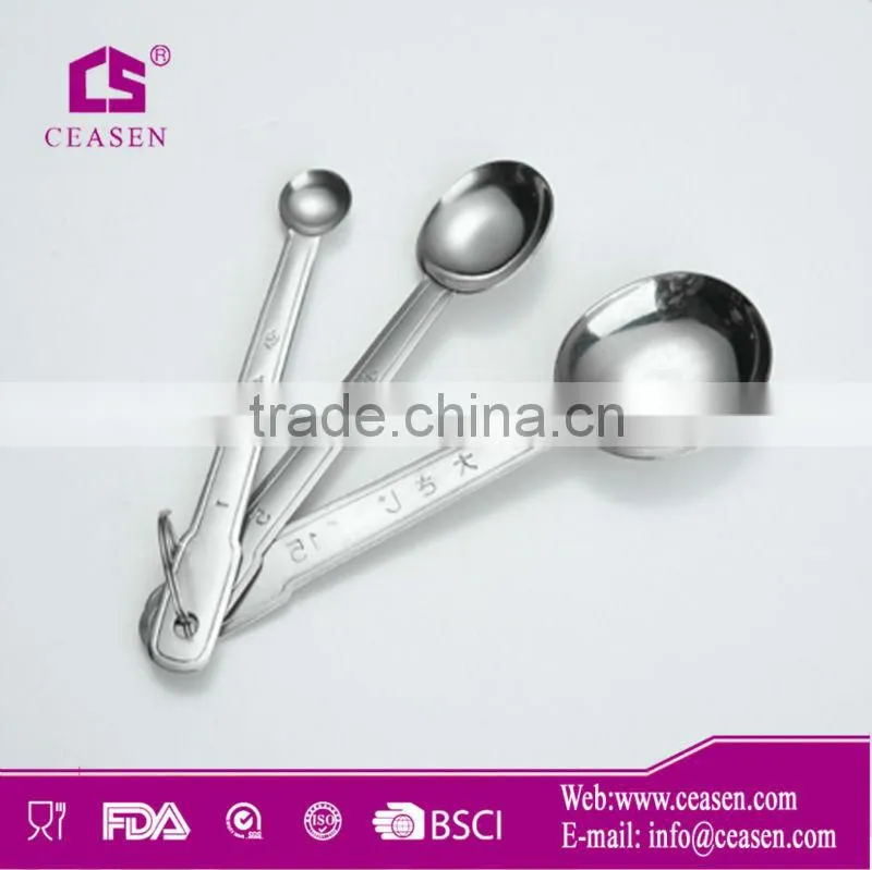 new design stainless steel coffee mixing spoon