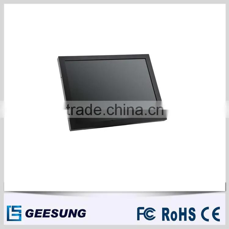 Industrial Open Frame Advertising Monitor VGA+USB+DVI Port