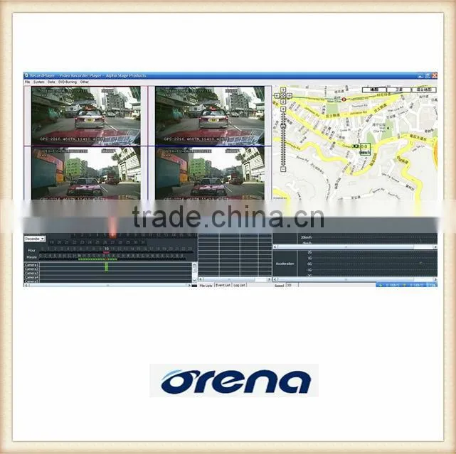Playback Software Express Edition monitoring system for Mobile Digital Video Recorder