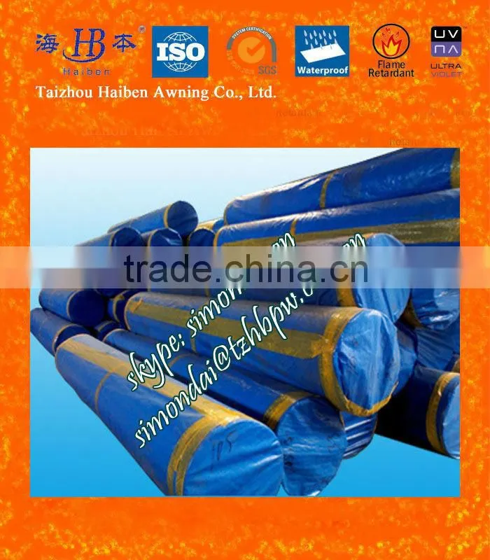 Haiben PVC Tarpaulin Fabric Tarpaulin Roll Fabric Stocklots On Sale