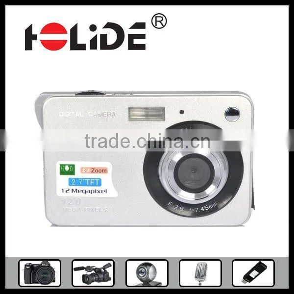 5mage pixels digital photo cameras,2.7''TFT LCD,Li-ion battery