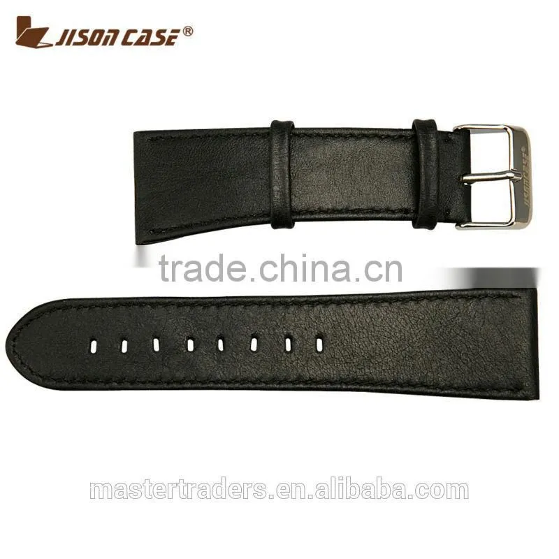 Original JISONCASE Retro Series Genuine Leather Watch Band Wrist Strap For 42MM Apple Watch MT-3528