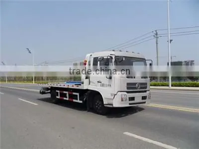 Dongfeng flat bed road wrecker for sale