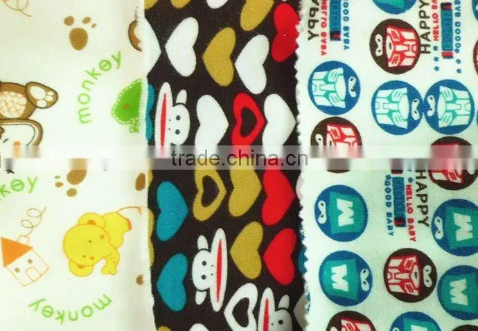 40s 350gsm spandex poly spun velour fabric