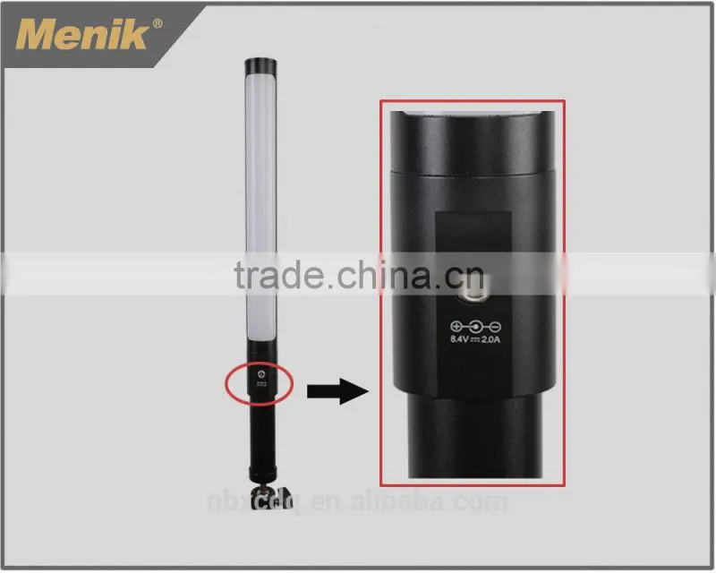 STL-18W LED Bi-color motes wand studio light , video tube light,portable lighting