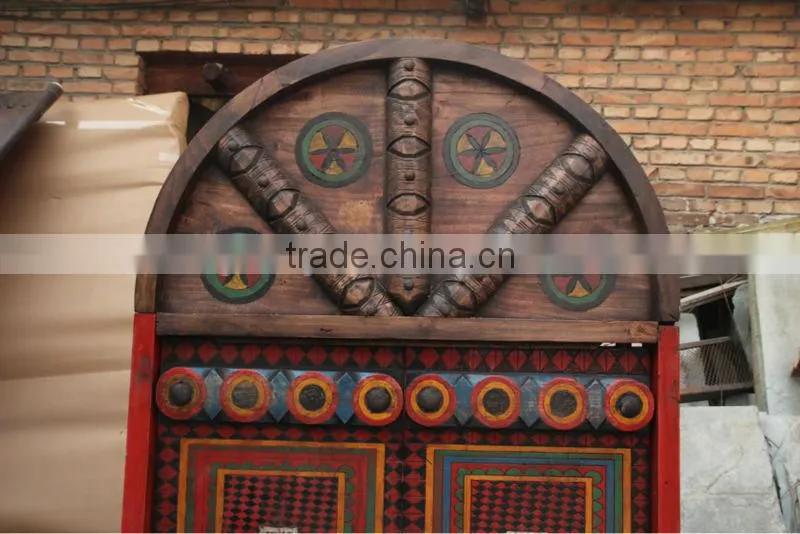 Chinese Antique Carved Arab Door for Hotel