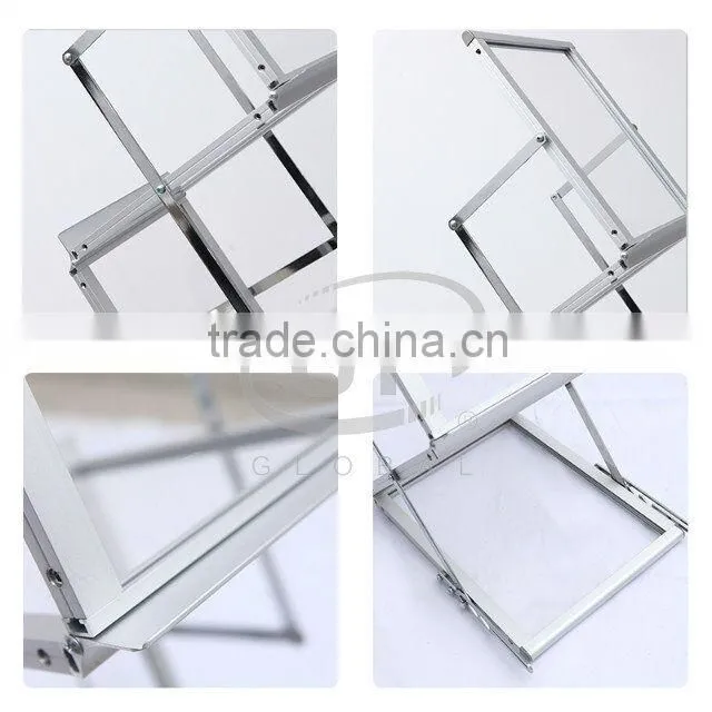 Excellent Quality A3 A4 A5 Size Office Use Portable Foldable Brochure Holder