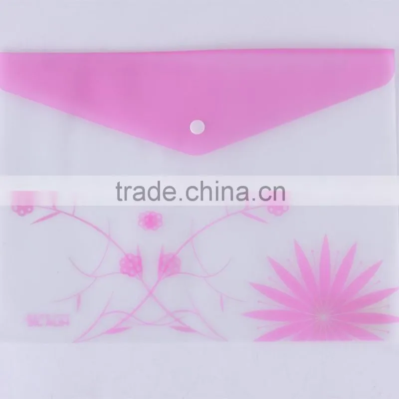 Clear holder plastic pocket file folder a4 document holder