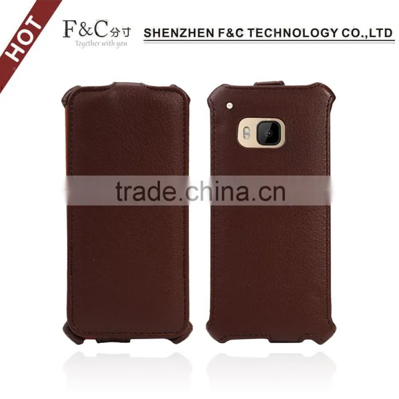 Original mobile phone flip cover leather case for HTC One M9