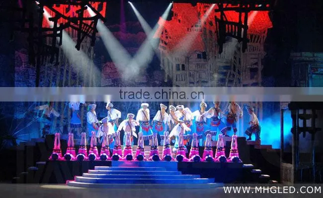 144W white amber par light led