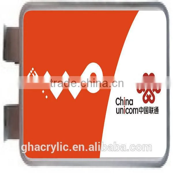 New Arrival LED Magntic Slim Acrylic Light Box ,fashional design light box
