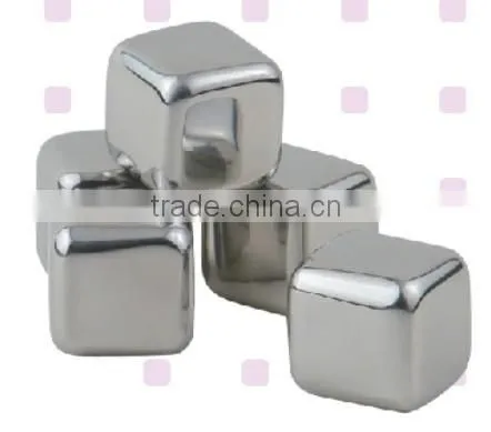 Stainless Steel Ice Cube,chiller stone for wine