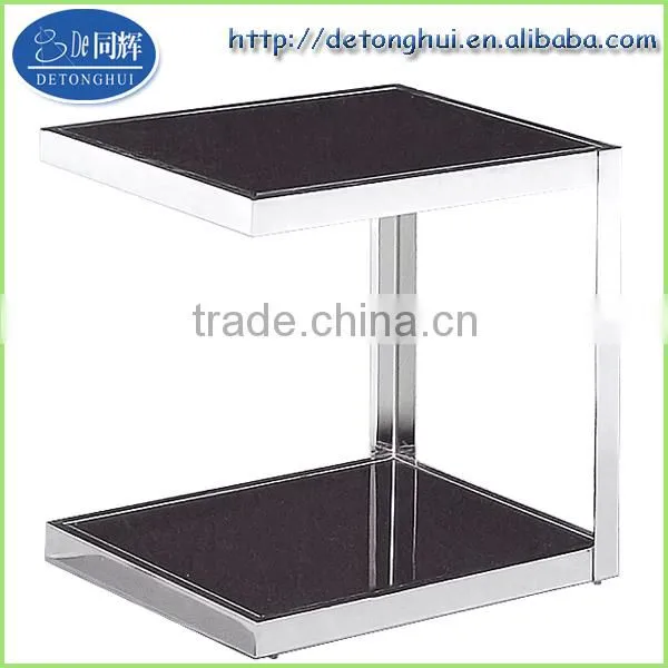 Home furniture modern tempering glass side table(061#)