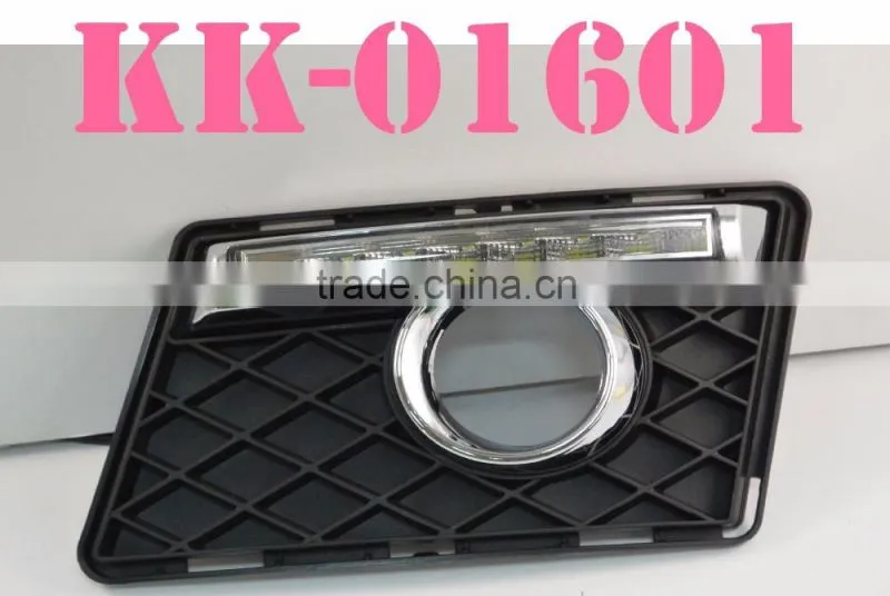 Body Kit Refit FOR BENZZ GLK350 LED CAR DRL Daytime Running LIGHT