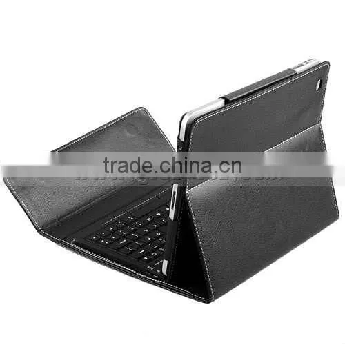 Wireless Bluetooth Keyboard for iPad 2 / 3,Stand Leather Cover Case for iPad 2 / 3