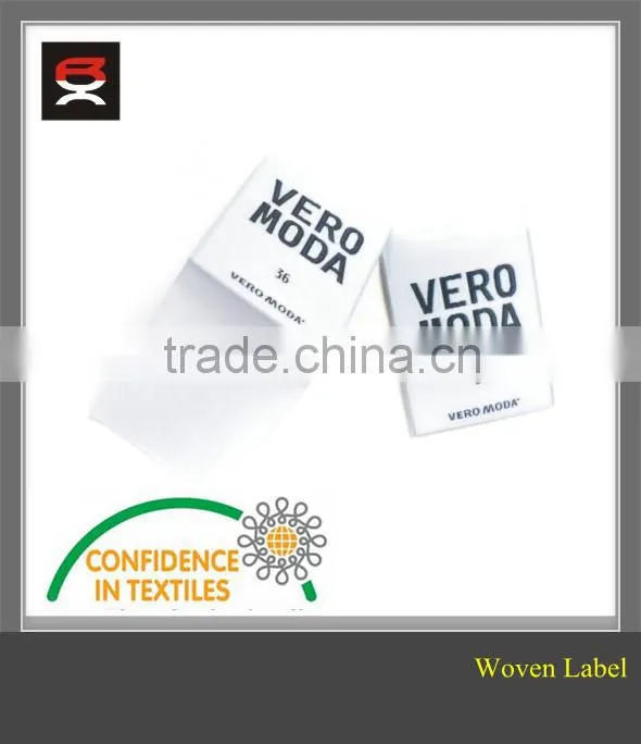 Customized woven label/garment label/print woven label
