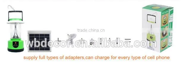 2015 NEW DESIGN PORTABLE SOLAR CAMPING LED LIGHT WITH USB CHARGER AND HANGING HOOK