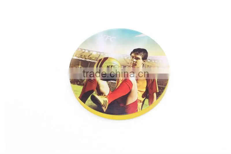 Wholesale Custom Cheap Music Round Cork Drink Coaster with Logo Design