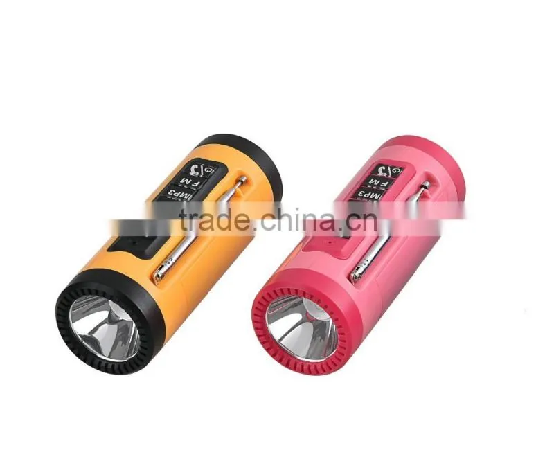 New Mp3 Phone Music Player Laptop Computer PC USB Speaker with led flashlight