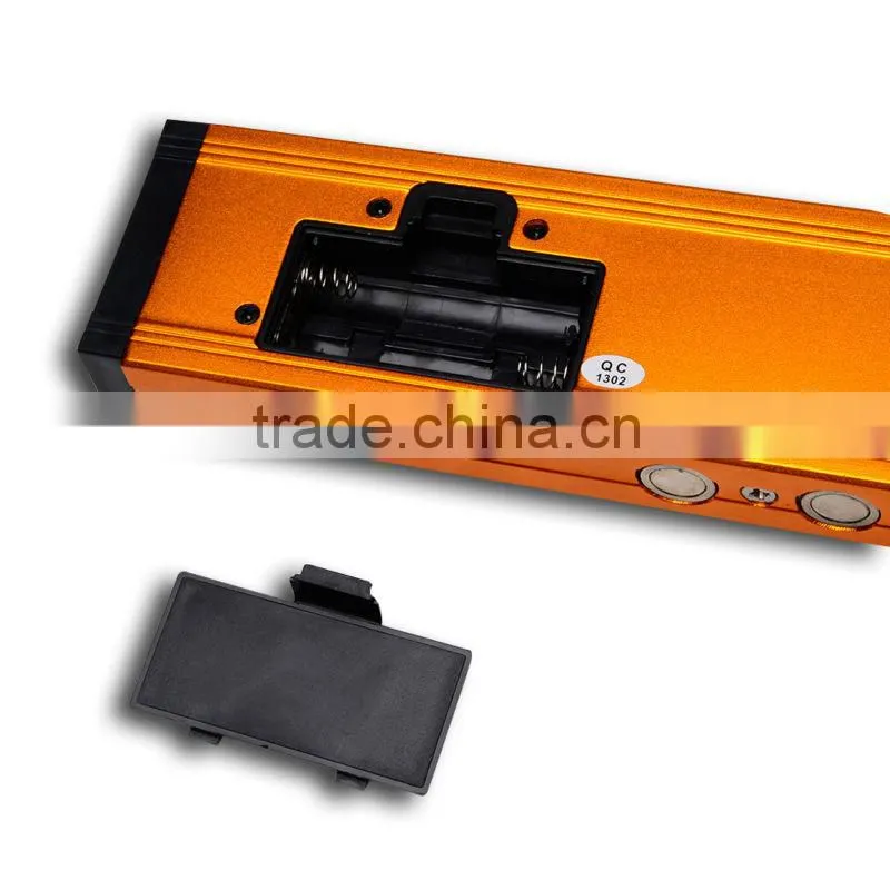 Digital Level 360 Degree Range Angle Finder Spirit Level Upright Magnets Golden Color Inclinometer