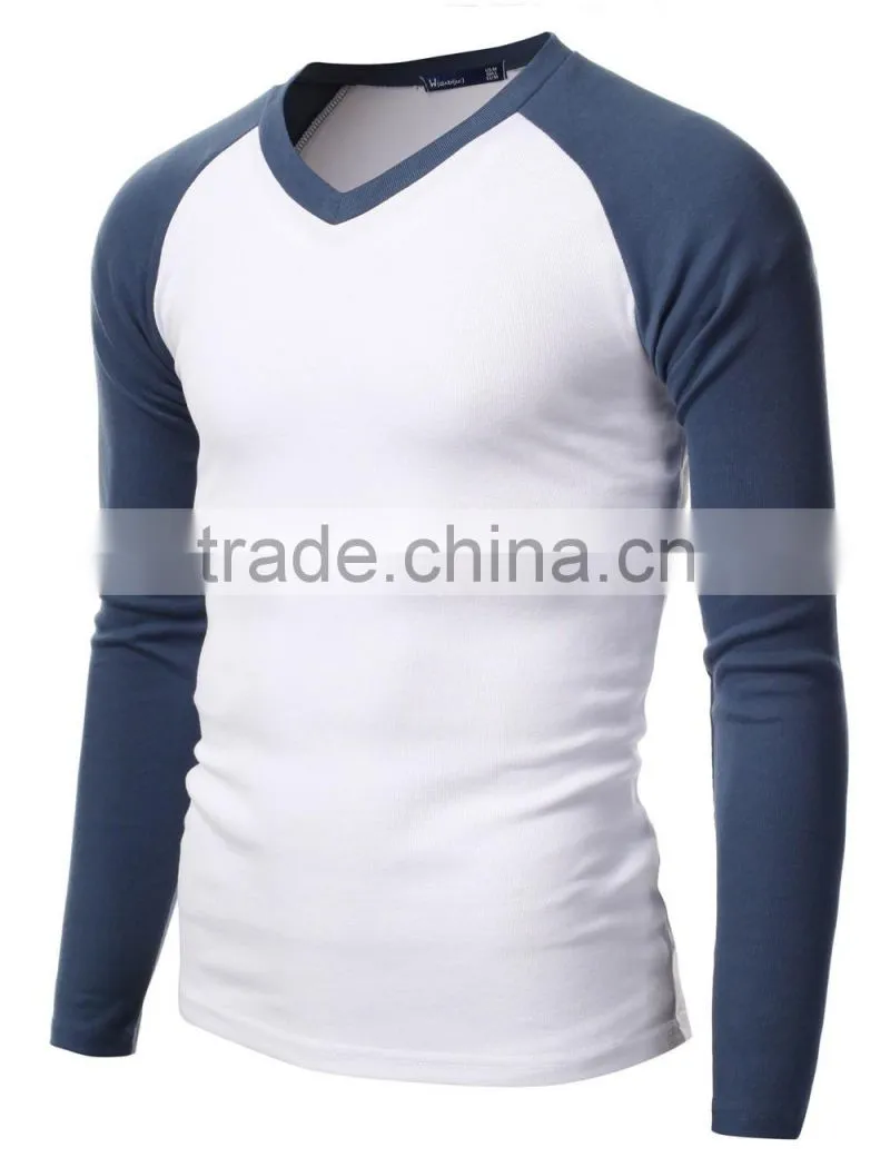 Cotton T-shirt High Quality Custom making Reglan Slleve