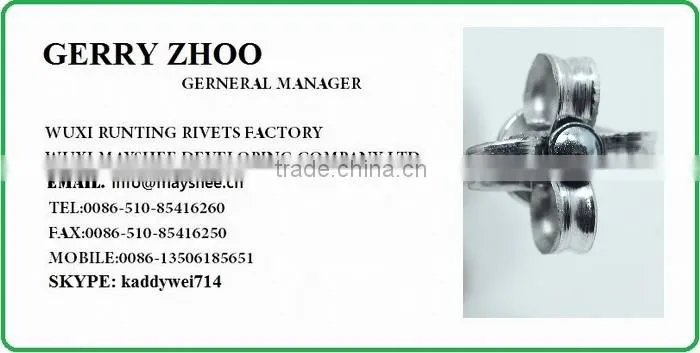 HIGH QUALITY OPEN END MANUFACTURER PROTRUDING CROWN HEAD ALUMINUM POP PEEL TYPE RIVETS