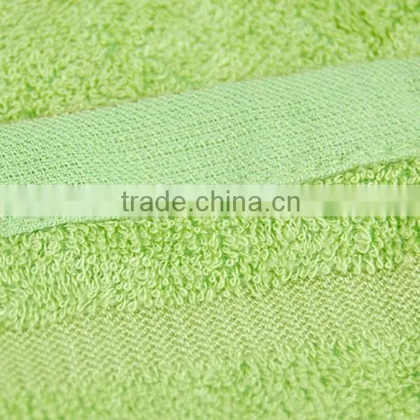 Ultra Soft Bamboo Fiber Colorful Strip Satin Hand Towel