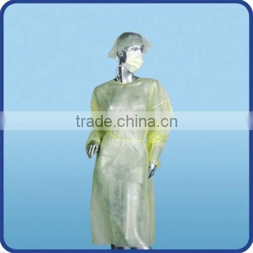 Medical disposable PE apron
