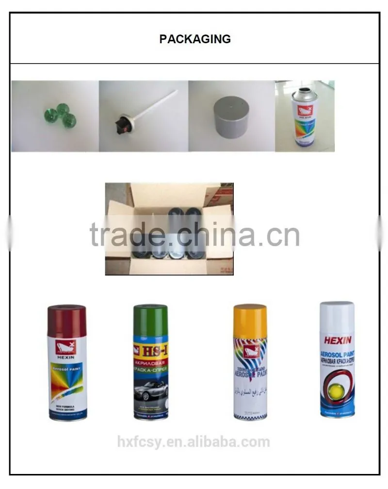 Metallic Effect acrylic aerosol Spray Paint