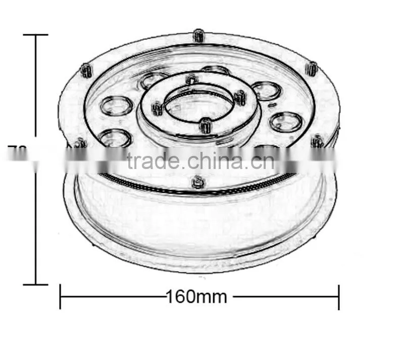 2015 newest Good heat dissipation led underwater lights pool light for fountain