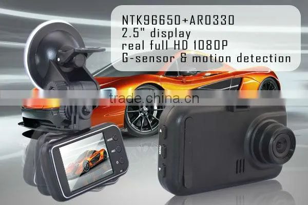 external car dvr camera 2.4 inch LCD Wide Dynamic technology GPS G-sensor 4X digital zoom dvr camera