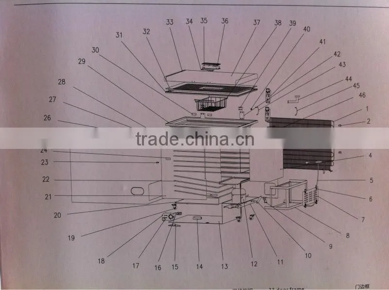Chest freezer parts