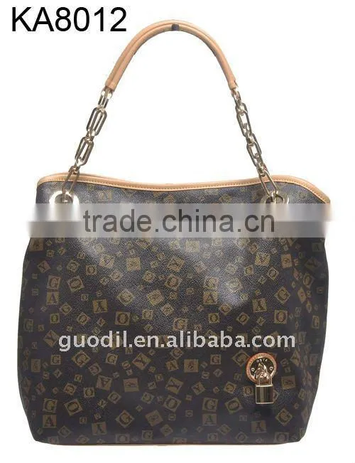 2012 the NEWEST and fashion lady PVC handbags in classical design