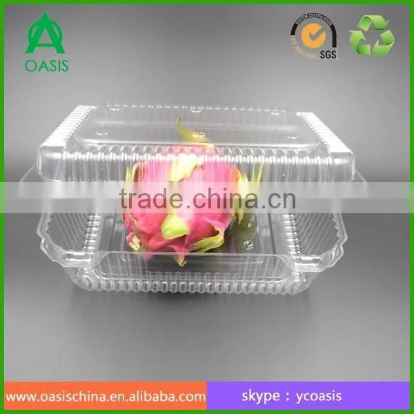 Plastic fruit packaging transparent box