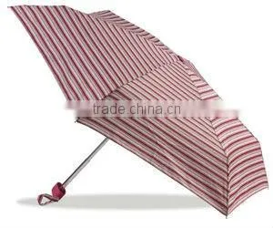 colorful promotion funky high end umbrella 3 fold umbrella