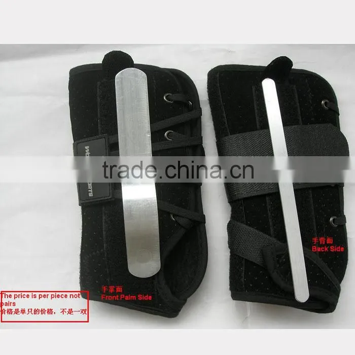 Protection and Speedy Recovery Wrist Support With Aluminum Strip and Tie Adjustale