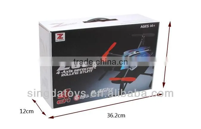 Z602 2.4GHz 4 Channel RC with gyro 4-axis ufo