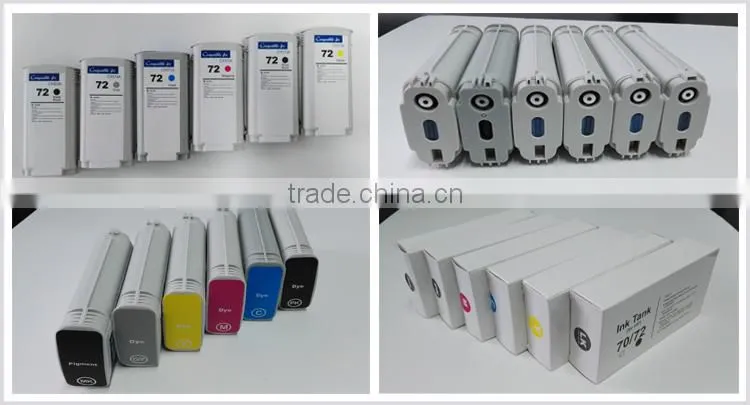 Compatible 130ML Pigment Ink for HP T1100 / T610 Plug and Play with Chips