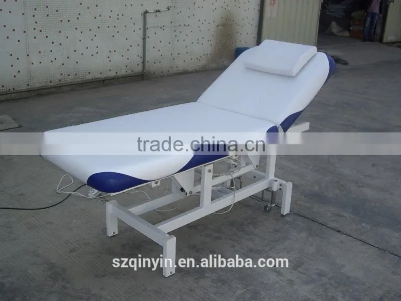 Fashion beauty salon PU/PVC up-down spa electric facial bed