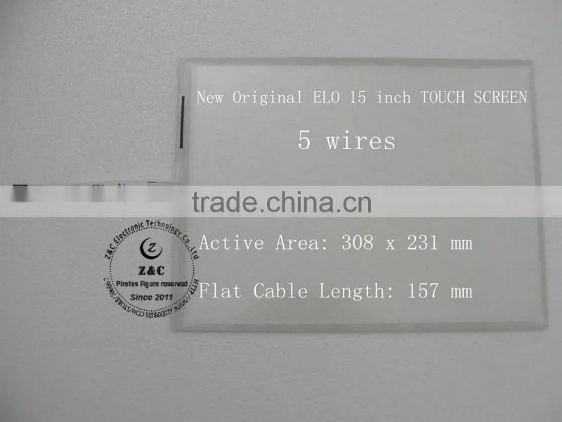 New Original ELO 15 inch 5 wires TOUCH SCREEN SCN-A5-FLT15.0-Z02-OH1-R SCN-A5-FLT15.0-Z19-0H1-R E541753 E281859 362740-9124